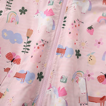 Load image into Gallery viewer, 9030SE-malwee long-sleeved zipper hooded jacket for small and medium-sized children