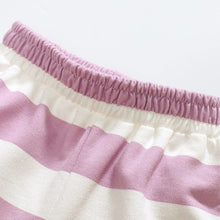 Load image into Gallery viewer, 22045TG-Summer short-sleeved cotton letter top + shorts set