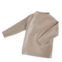 Load image into Gallery viewer, Y7312SE-Autumn baby solid color stand collar cotton long sleeve top