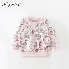 Load image into Gallery viewer, 8608SE-Autumn casual round neck long sleeve bunny top for children