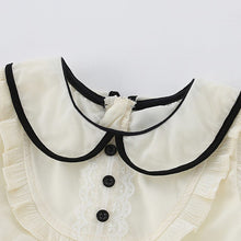 Load image into Gallery viewer, A2433DS-Summer European and American children's lapel casual short-sleeved dress