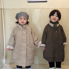 Load image into Gallery viewer, D91120SE-Winter mid-length plus velvet thick warm cotton jacket