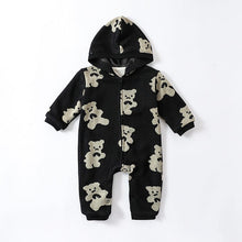 Load image into Gallery viewer, D23351LS-Winter baby plus velvet and thickened knitted outdoor climbing clothes