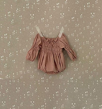 Load image into Gallery viewer, Y9390LS-Autumn baby ruffled long-sleeved jumpsuit