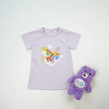 Load image into Gallery viewer, 24105PCW-Summer cotton rainbow bear parent-child dress