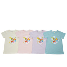 Load image into Gallery viewer, 24105PCW-Summer cotton rainbow bear parent-child dress