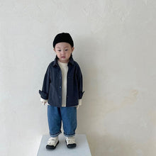 Load image into Gallery viewer, Y7303SE-Children's cotton plaid casual long-sleeved shirt