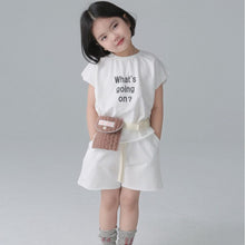 Load image into Gallery viewer, BB-2421TG-Japanese style raw edge printed sleeveless T-shirt shorts set