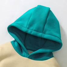 Load image into Gallery viewer, HC1102TG-Little maven autumn and winter plus velvet long-sleeved sweatshirt + pants two-piece set