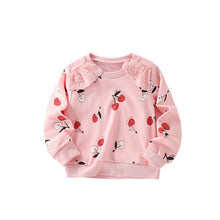 Load image into Gallery viewer, <Taiwan Pavilion> 8691SE-malwee autumn cherry print long-sleeved casual top