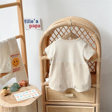 Load image into Gallery viewer, 2402640LS-Summer Korean version of rainbow bear fake two-piece short climbing clothes