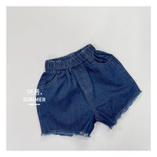 Load image into Gallery viewer, 1197PA-Fashionable boys and girls casual versatile denim shorts