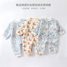 Load image into Gallery viewer, D23350LS-Baby Thickened Jumpsuit for Boys and Girls