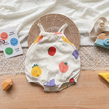 Load image into Gallery viewer, 2402317LS- Summer thin fruit and vegetable print camisole vest