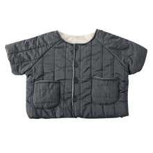 Load image into Gallery viewer, D83202SE-Autumn and winter plus velvet thickened short-sleeved buttoned vest jacket