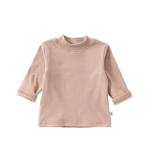 Load image into Gallery viewer, D23340SE-Baby long-sleeved half-high collar thermal underwear