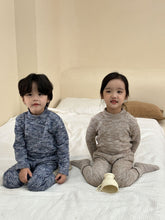 Load image into Gallery viewer, D83282JG-Autumn and winter half-high collar thickened warm top + trousers home two-piece set