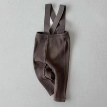 Load image into Gallery viewer, D23286PA-Baby cotton high waist belly protection overalls