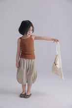 將圖片載入圖庫檢視器 BB2401PCW-夏季日系女童吊帶羅紋背心親子裝