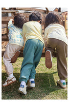 Load image into Gallery viewer, J1186PA-Spring and Autumn Boys and Girls Waffle Drawstring Pants Loose Casual Pants
