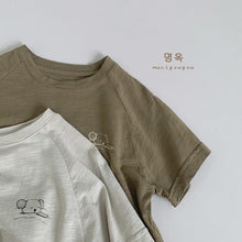 Load image into Gallery viewer, 88032SE-Summer simple and versatile bamboo cotton short-sleeved top