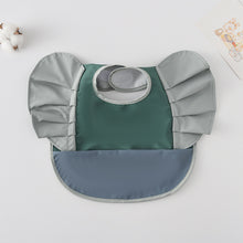 Load image into Gallery viewer, 111902AC-Danish children's flying sleeve wings PU waterproof and anti-dirty bib