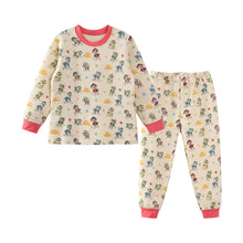 Load image into Gallery viewer, T3C642JG-Autumn and winter children's air cotton Japanese style home clothes suit