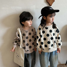 Load image into Gallery viewer, Q83165SE-Polka dot stylish long-sleeved children's top