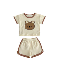 Load image into Gallery viewer, k2720TG-Infant summer top + shorts two-piece casual suit