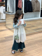 Load image into Gallery viewer, x2630SE-Autumn Korean version of the super easy to match jacquard lace cardigan