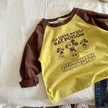 Load image into Gallery viewer, D3795SE-Children's contrasting cartoon trendy T-shirt