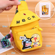 Load image into Gallery viewer, 82603AC-Cartoon bread canvas crossbody bag