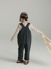 Load image into Gallery viewer, BB91301LS-Autumn Japanese style buttoned solid color suspenders