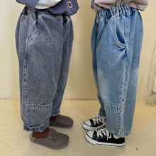 Load image into Gallery viewer, Q83135PA- Spring and autumn loose and fashionable children's casual jeans