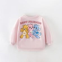 Load image into Gallery viewer, 8640SE-malwee autumn casual round neck long sleeve bear top