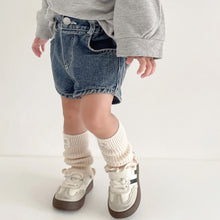 將圖片載入圖庫檢視器 266PA- 春夏兒童高腰牛仔短褲