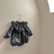 Load image into Gallery viewer, Y9376LS-Autumn rural style stand collar ruffled skirt