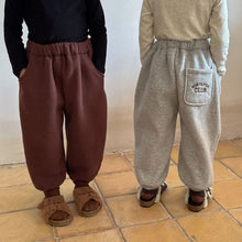 Load image into Gallery viewer, D83382PA-Autumn and winter children's velvet CLUB sports trousers