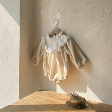 Load image into Gallery viewer, Y9396LS-Stand-up collar fungus baby autumn and winter double-sided velvet wrap clothes (pre-sale delivery in early December)