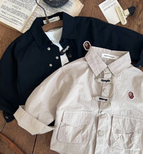 Load image into Gallery viewer, TC1301SE-Autumn Japanese style all-match jacket and shirt for boys and girls