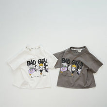 Load image into Gallery viewer, 24069PCW-Spring and Summer Korean Loose Short Sleeve Bad Girls Parent-child Top