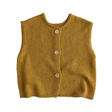 Load image into Gallery viewer, 23B20SE- Korean style simple heavy duty retro vest