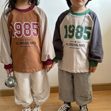 Load image into Gallery viewer, Q83226SE- Spring and Autumn Loose 1985 Printed Long Sleeve Top