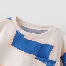 Load image into Gallery viewer, 81115SE-malwee summer round neck casual European and American small and medium-sized children's boys' clothing tops