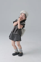 Load image into Gallery viewer, BB2409PCW-Summer Korean version parent-child drawstring knitted striped shorts