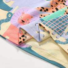 Load image into Gallery viewer, S1882DS-Summer colorful animal short-sleeved dress