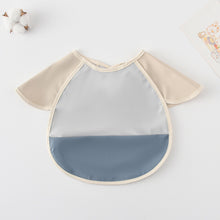 Load image into Gallery viewer, 111902AC-Danish children's flying sleeve wings PU waterproof and anti-dirty bib