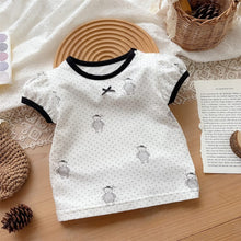 Load image into Gallery viewer, 2402451SE- Summer bear dot short-sleeved T-shirt