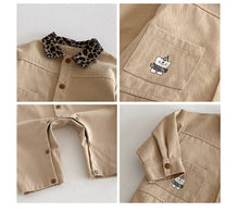 將圖片載入圖庫檢視器 ZCL6117LS-春季豹紋連體褲&外套&豹紋上衣&豹紋吊帶褲&豹紋長褲(共五款)