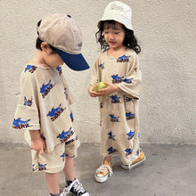 Load image into Gallery viewer, X81319TG- Summer short-sleeved stylish children's brother and sister suit